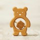 Baby Teether wooden Toy Bear and Honey