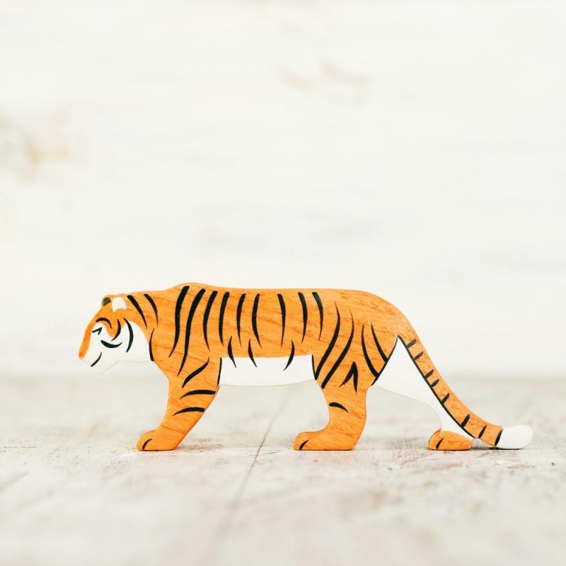 Toy tiger figurine