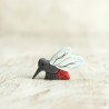 Wooden mosquito figurine