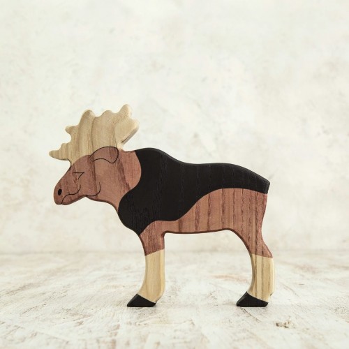 Toy moose figurine