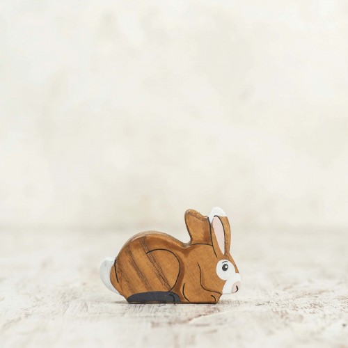 Brown bunny toy Easter gift