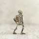 Handcrafted Wooden Skeleton Toy - Essential Spooky Decor & Educational Anatomy Model