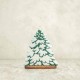 Handcrafted Winter Wonderland Set - Eco-Friendly Wooden Play Trees & Snowdrifts for Kids - Festive Holiday Home Decor
